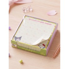 Gifi Kuromi & Hello Kitty Lisanslı Küp Notluk Bloknot