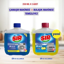 Sır Çamaşır Makine Temizleyici + Bulaşık Makine Temizleyici