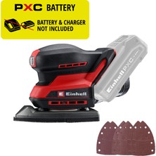 Einhell Te-Os 18/150-2 Li Akülü Çok Amaçlı Zımpara Power X-Change (18 V, 24.000 Dev/dk, 2 mm Salınım, Toz Toplayıcı, Emiş Adaptörü, 6 x Zımpara Kağıdı Dahil, Akü Hariç) - 4460790