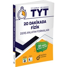 Dakika Yayınları Tyt 20 Dakikada Fizik Ders Anlatım Formaları