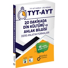 Dakika Yayınları Tyt-Ayt 20 Dakikada Din Kültürü ve Ahlak Bilgisi Ders Anlatım Forması