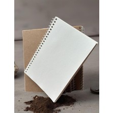 Orbak Kağıtçılık Çizgisiz Defter 14,8X21CM | Göz Yormayan Geri Dönüşüm Kağıtlı | 70 Yaprak / 140 Sayfa