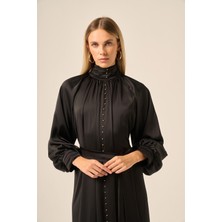 Ftz Women Kadın Ipek Saten Elbise 31208