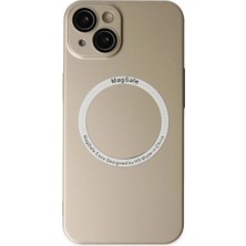 TeknoKapsül Iphone 14 Kılıf Magneticsafe Lens - Gold