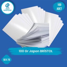 Orbak Kağıtçılık Japon Bristol Kağıt 50X70 100 Gram 100 Adet (3,5 Kg)