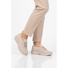 Aspor Bej Anorak Kadın Casual Ayakkabı