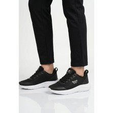Walkway Siyah Beyaz Fileli Unisex Spor Ayakkabı