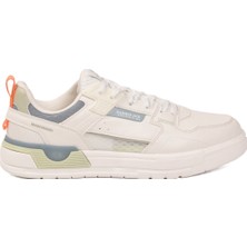 Hammer Jack Beyaz Turuncu Bağcıklı Erkek Sneaker