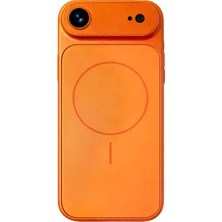 Vissona iPhone 17 Air Uyumlu Kamera Korumalı Magsafe Wireless Şarj Özellikli Full Glass Arka Kapak