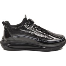Mc Jamper Siyah Rugan Memory Foam Bağcıklı Erkek Sneaker