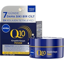 Nıvea Q10 Power Kırışıklık Karşıtı Gece Kremi 50 ml x 2 Adet