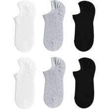 QUALITY WALKING Monochrome Series Sneaker Çorap 6'lı Set