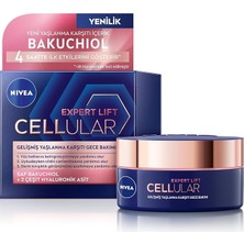 Nıvea Cellular Expert Lift Gelişmiş Yaşlanma Karşıtı Gece Kremi 50 ml x 5 Adet
