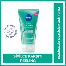 Nıvea Derma Skin Clear Sivilce Karşıtı Peeling 150 ml x 3 Adet