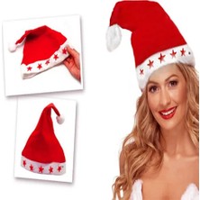 Colezium Yılbaşı Özel Işıklı Noel Baba Şapkası