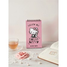 Gifi Kuromi & Hello Kitty Lisanslı Sert Kapaklı Bloknot