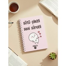 Bam Sütü Çilekli Seni Sürekli Konuşan Ajanda