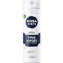 Nıvea Men Hassas Tıraş Köpüğü 200ML x 5 Adet