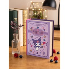 Gifi Kuromi & Hello Kitty Lisanslı Kitap Görünümlü Dekoratif Kutu 10,5x13,5 cm