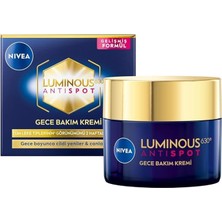 Nıvea LUMINOUS630 Leke Karşıtı Gece Bakım Kremi 50ML