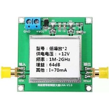 Gollum Teknoloji 64DB 1-2000MHZ Lna Rf Geniş Bant Amplifikatör Modülü