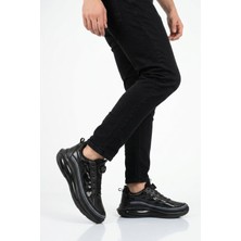Mc Jamper Siyah Memory Foam Misina Bağcıklı Erkek Sneaker