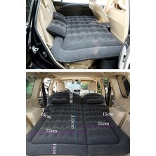 Ciyu Ticaret Oversize Suv Model Araç Uyumlu Şişme Yatak Pratik ve Rahat Şişme Yatak Kamp Tatil