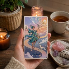Tanem Mall Velmora Tarot Kartları 78’li Deste – Modern Tasarım Fal Kartı 11.5x6.5 cm Spiritüel Rehber Kart Seti