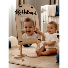 Woodengifts Kişiye Özel ve Her Yaşa Uygun Ahşap Büyük Boy Doğum Günü Fotoğraf Panosu Kapı Süsü