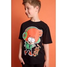 DeFacto %100 Pamuk Süper 1 Takım New Regular Fit Bisiklet Yaka Kısa Kollu Tişört Erkek Çocuk H7926A826HS