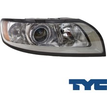 Tyc S40 V50 2008-2012 Far Sağ Elektrikli / Halojen