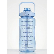 Fitmart 2 Lt Motivasyonel Sporcu Su Matarası Su Şişesi Bpa Free