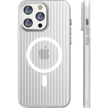 TeknoKapsül Iphone 15 Line Magsafe Kapak - Beyaz