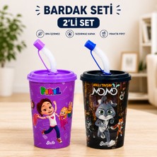 Bak Gel Al Bakgelal Akıllı Tavşan Momo ve Pırıl Lisanslı 2'li Bardak Seti