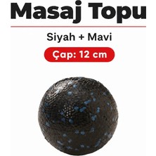 Actifoam Lacrosse Massage Ball Masaj Topu Siyah - Orta Sert