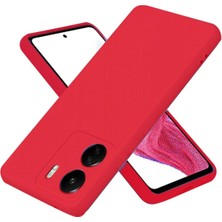 TeknoKapsül Redmi 13C Kılıf First Silikon - Kırmızı