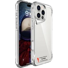 Evax [airbag] iPhone 16 Pro Uyumlu Airbag Köşe Korumalı Arkası Sert Kenarları Yumuşak Kalın Silikon Kılıf