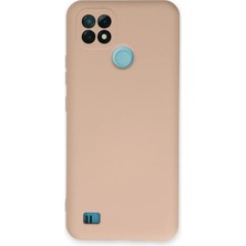 TeknoKapsül C21 Kılıf Nano Içi Kadife Silikon - Pudra