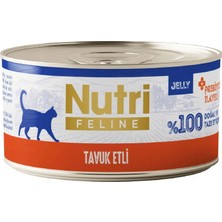 Colezium Nutri Feline Jelly Tuk Etli Tahılsız Kedi Konservesi 70 gr