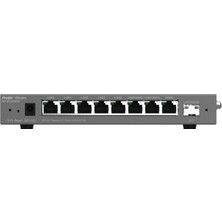 TeknoKapsül Ruijie Reyee RG-EG209GS 9 Port, 1 Port Sfp, Web Yönetilebilir, 200 Kullanıcı, Bulut Yönetimli Yönle