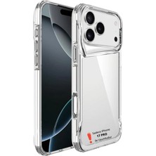 Evax [airbag] iPhone 17 Pro Uyumlu Airbag Köşe Korumalı Arkası Sert Kenarları Yumuşak Kalın Silikon Kılıf