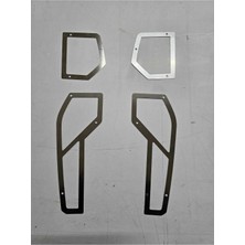 Ars Peugeot Xp 400 Uyumlu Ayak Pedi Krom