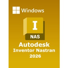 Autodesk Inventor Nastran 2026 (Windows) - 1 Pc 2 Yıl Autodesk Key Full Sürüm