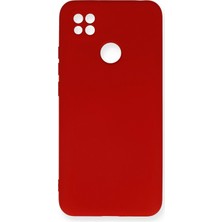 TeknoKapsül Redmi 9c Kılıf Nano Içi Kadife Silikon - Kırmızı