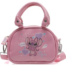 Stitch El Çantası Kız Çocuk Pembe Multı Happy  El
