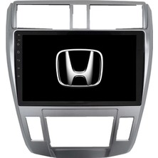 Honda City Dijital Klima 10"inch Android 14 Multimedya Sistemi 4-64 Navimex (2008-2013)