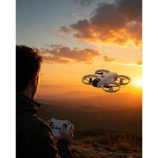 Magne Çift Bataryalı Kameralı Mini Drone Işıklı Akıllı Uçuş Sistemi - TGR6771-4167