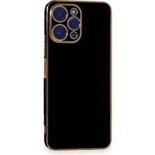 TeknoKapsül Poco M6 5g Kılıf Volet Silikon - Siyah