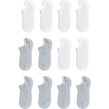 QUALITY WALKING Monochrome Series Sneaker Çorap 12'li Set