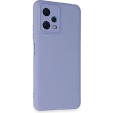 TeknoKapsül Redmi Note 12 5g Kılıf Nano Içi Kadife Silikon - Lila